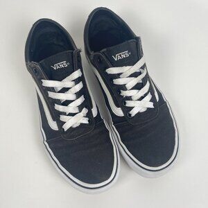 ~Used~ Vans Women's Canvas Black and White size 8 Medium
